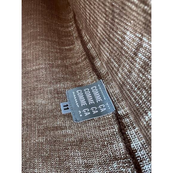 Comme Ca Turtleneck Brown Size 11 Small Women - Picture 11 of 11